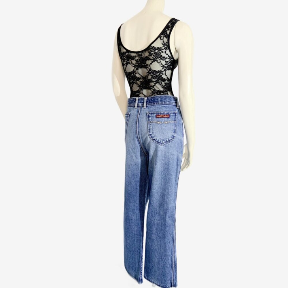 Vintage SERGIO VALENTE Jeans / Made in Hong Kong / 34 inch waist / size Medium